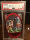 1996-97 SPx Die-Cut Michael Jordan PSA 7 # 8 Chicago Bulls