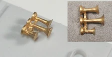 Cal Scale 584 HO Scale Air Horn (Unpainted Brass Casting) -- Nathan 3-Chime K3L
