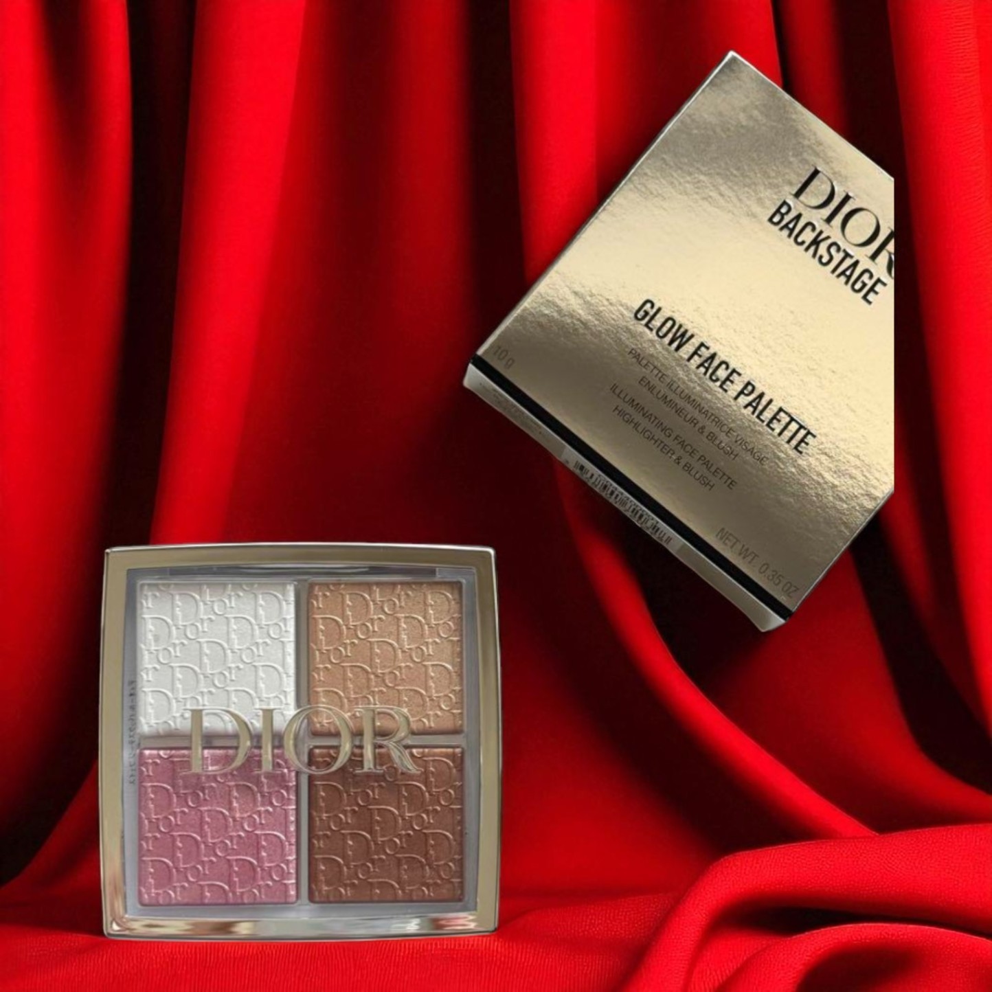 Dior Face Glow Palette 001 Compact Unused with Gift Bag