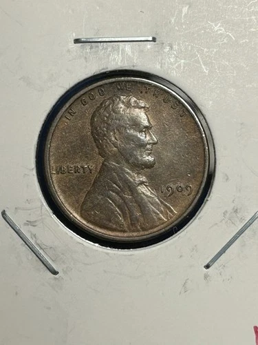 1909 VDB Lincoln Wheat Penny Small Cent in Very Fine Condition #22