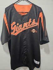 Dynasty Embroidered San Francisco Giants MLB Jersey Button Up Mens Size XL