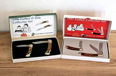 2x MAC Tools Father & Son Collector Set 1996 & 1997   Bear MGC USA OVP Unbenutzt