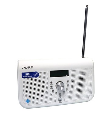 Pure ONE Elite Series II DAB+/FM Radio tragbar Stereo Weiß