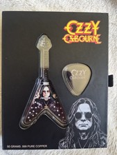 Ozzy Osbourne 2026 Guitar & Pick Collection .999 Copper 50g/4.6g 5,000