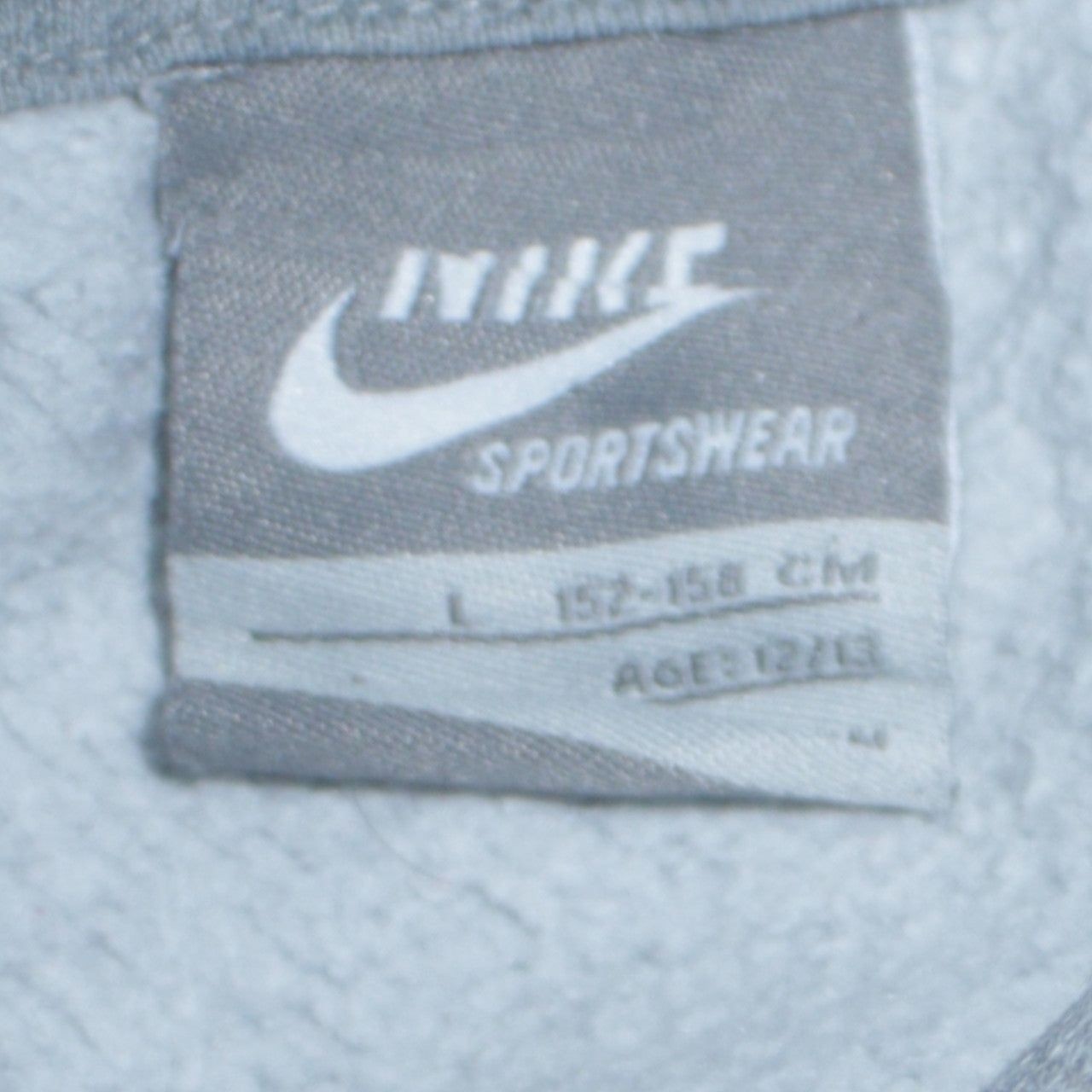 Nike Grey Hoodie Womens L image 7