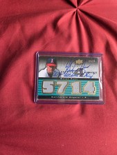 Nolan Ryan-2008 UD Premier Relic/Auto