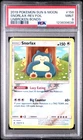 Pokemon Snorlax Reverse Holo Unbroken Bonds 158/214 PSA 9