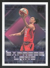 2019 Donruss WNBA #12 Kristi Toliver Express Lane Purple Press Proof #/99