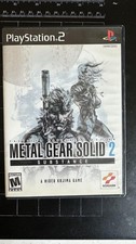Metal Gear Solid 2 : Substance Complete w/ Manual CIB Tested