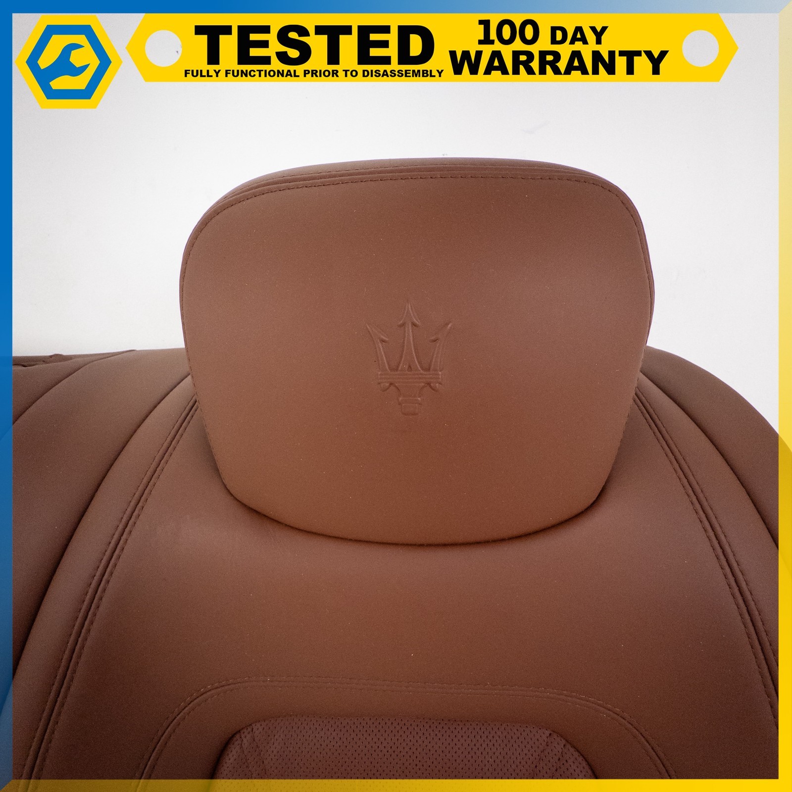 14-19 MASERATI QUATTROPORTE REAR LEFT TOP UPPER SEAT CUSHION OEM
