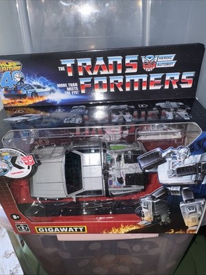 Hasbro Transformers Back to the Future 40th Anniversary Gigawatt Delorean