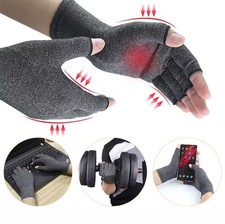 Arthritis Medical Gloves Compression Copper Pain Relief Hand Wrist Support Brace