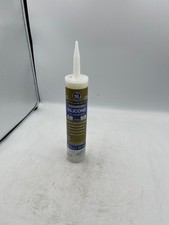 GE Advanced Silicone Sealant Clear 10.1oz Window Door 100 Waterproof Mold-Free