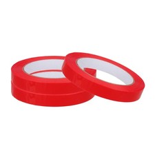 3 Pcs 9/16 Inch x 109 Yard Bag Sealing Tape Poly Plastic Bag Sealer Tape Red