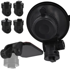 Mini Windshield Suction Cup Mount Holder with Dashboard Sticky Bracket