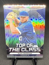 2020 Panini Prizm Top Of The Class Silver #11 Alek Manoah Toronto Blue Jays