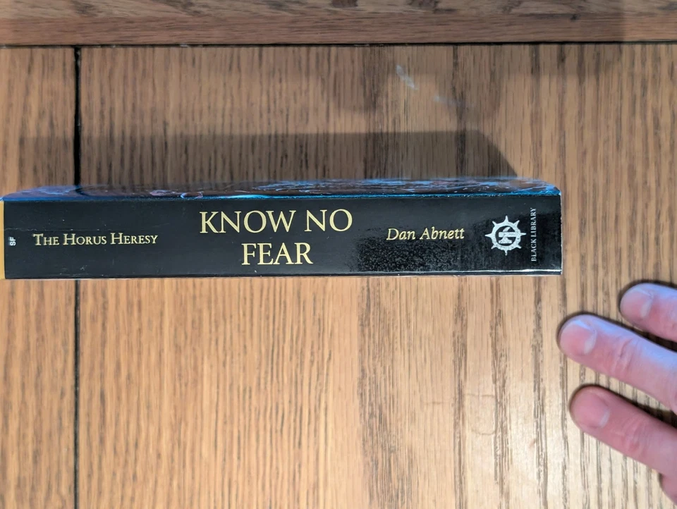 Warhammer Horus Heresy #19 Know No Fear Dan Abnett 1st ED Paperback (2012) - Image 3 of 4