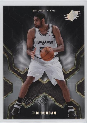 Tim Duncan #55 2007 SPx card