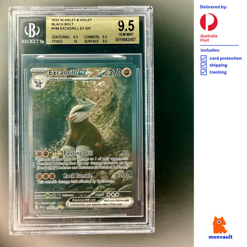 Excadrill ex graded BGS 9.5 for sale on eBay