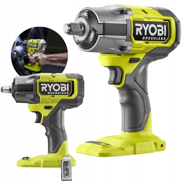 Ryobi BüRstenloser Schlagschrauber 18V RIW18BL-0-image