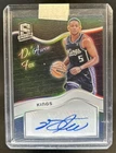 2023-24 Panini Spectra De Aaron Fox Colorgraphs Auto Autograph #/75 Kings