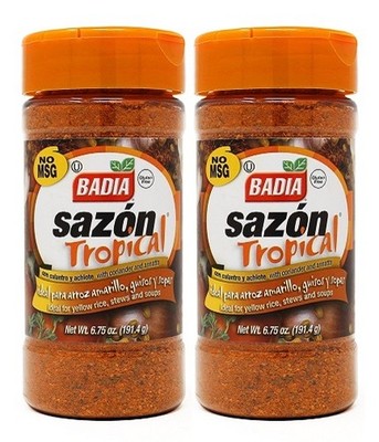 Badia Sazon Tropical with Coriander & Annatto 2 Pack