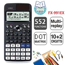Casio Fx-991ex Classwiz Advanced Engineering Scientific Calculator-552 Funktion.