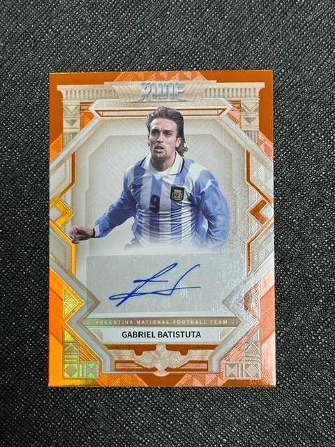 25+ Gabriel Batistuta Soccer Autographed Sports Trading Cards