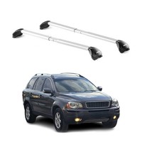DachträGer GrundtäGer FüR Volvo XC90 Mk1 2002-2014 5 TüR 100Kg Alu Silber 2X Abe