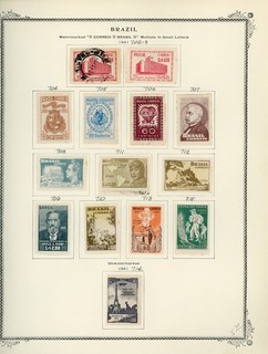 BRAZIL Selections on Scott Specialty Album Page Lot #39 SEE SCAN $$$