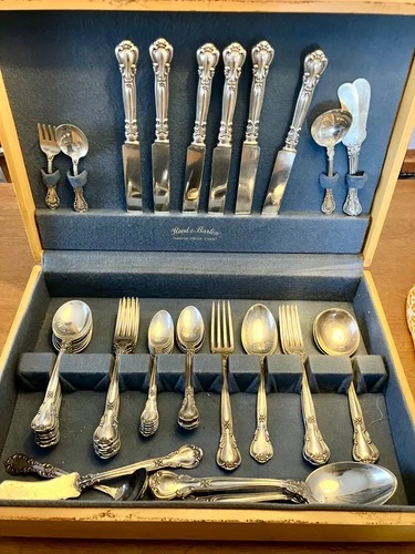Gorham Sterling Sliver Flatware, 50 piece set in a Reed and Barton chest