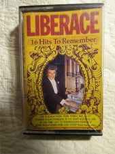 Liberace 16 Hits To Remember Cassette Tape
