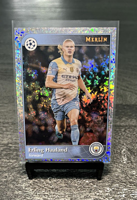 Topps Merlin UEFA Club Competitions 2024-25 Erling Haaland Parallel #73