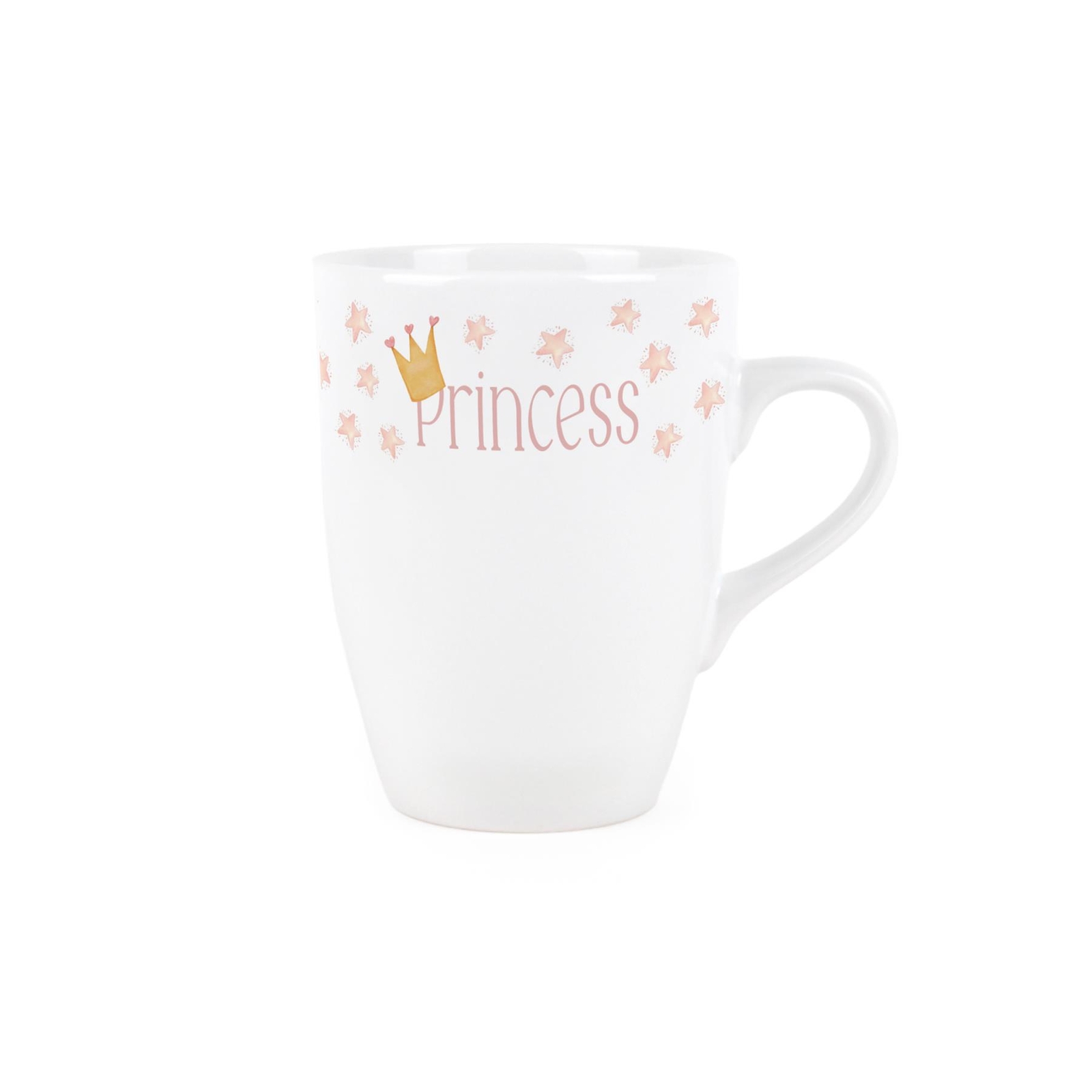 Princess Mug - Pink Stars Pretty Gifts for Her - Tea/Coffee Ceramic Cup Present