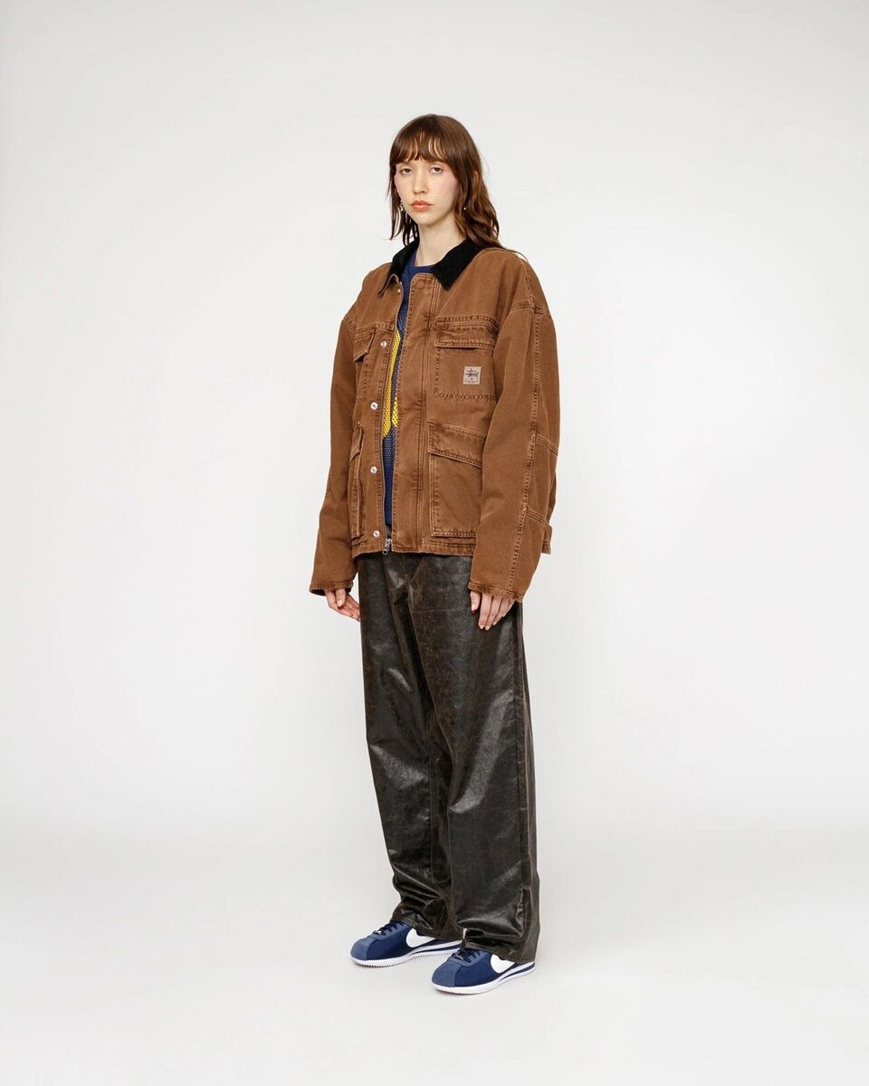 STUSSY WASHED CANVAS SHOP JACKET BRONZE SİZE L K | eBay STUSSY WASHED CANVAS SHOP JACKET BRONZE SİZE L K | eBay