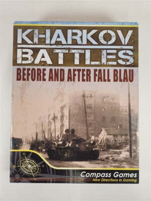 Kharkov Battles: Before And After Fall Blau Game ~ 2020 Compass Games 