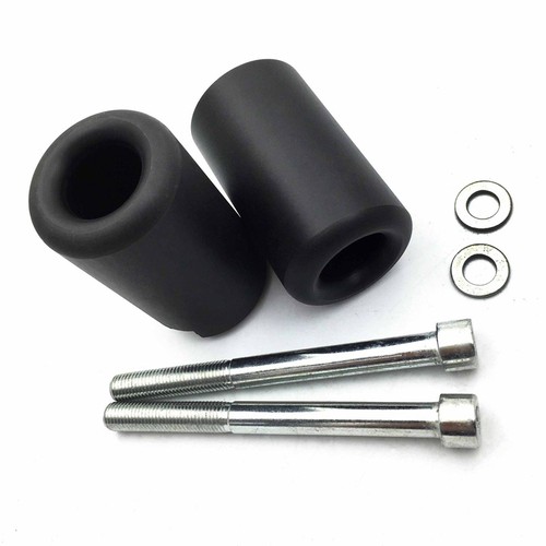Black Frame Slider Crash Falling Protector For Kawasaki ZX-9R ZX9R 2002-2003 - Picture 3 of 5