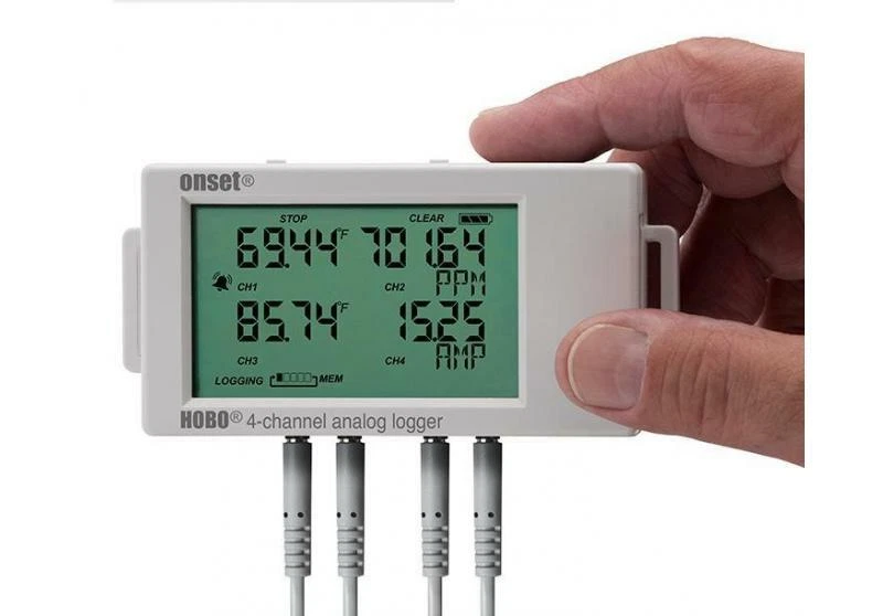 Onset HOBO UX120-006M 4-Channel Analog Data Logger, LCD Display - Image 2 of 4