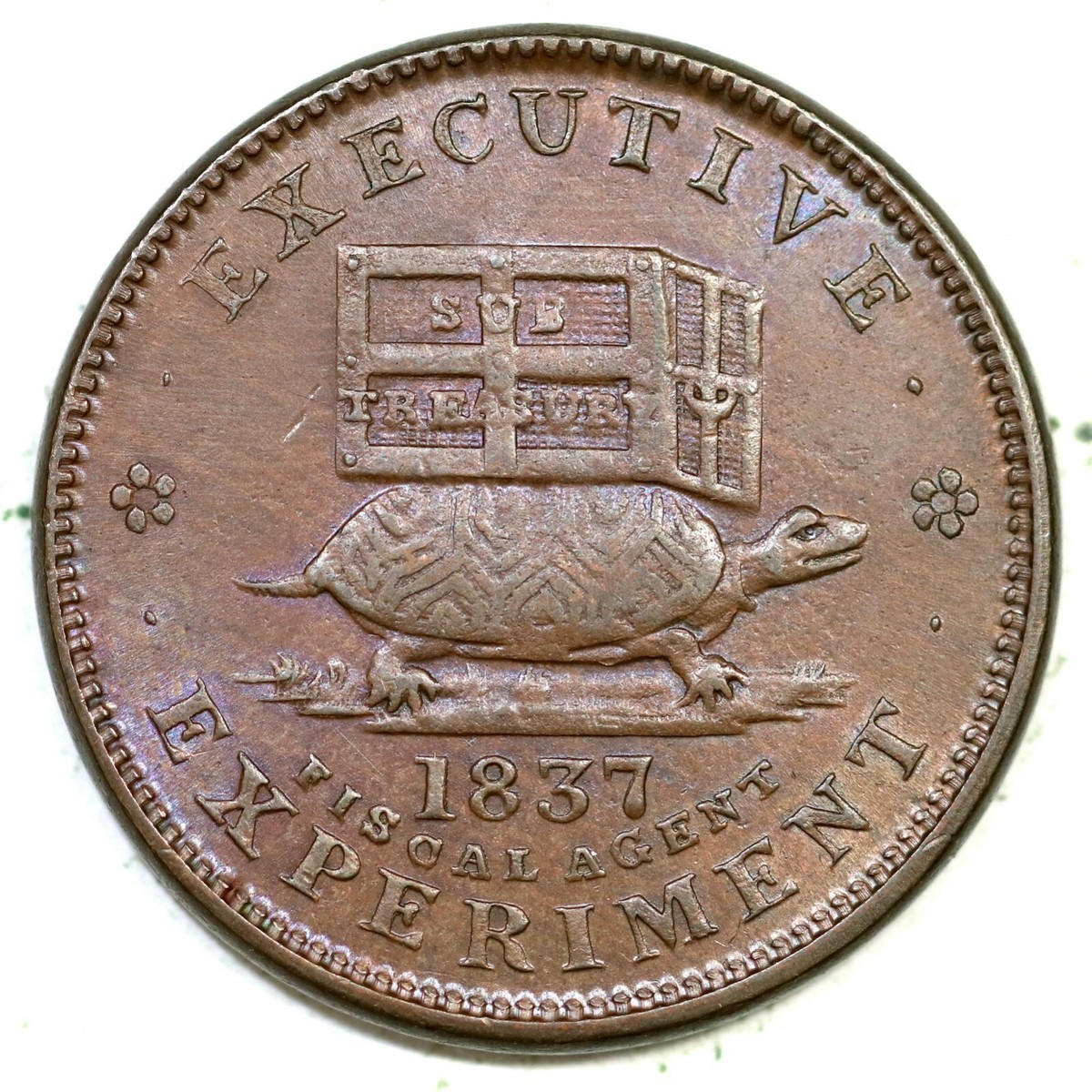 coincoinhaseページ 1837 ILLUSTRIOUS PREDECESSOR Hard Times Token | eBay