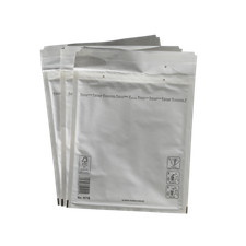 25x Premium Luftpolster Versandtaschen wei&szlig; Gr&ouml;&szlig;e H1 270x360mm (au&szlig;en 295x370)