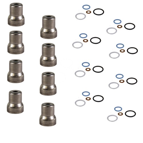 OEM NEW 200310 Ford Super Duty 6.0L Diesel 8 Fuel Injector ORings & 8 Sleeves eBay