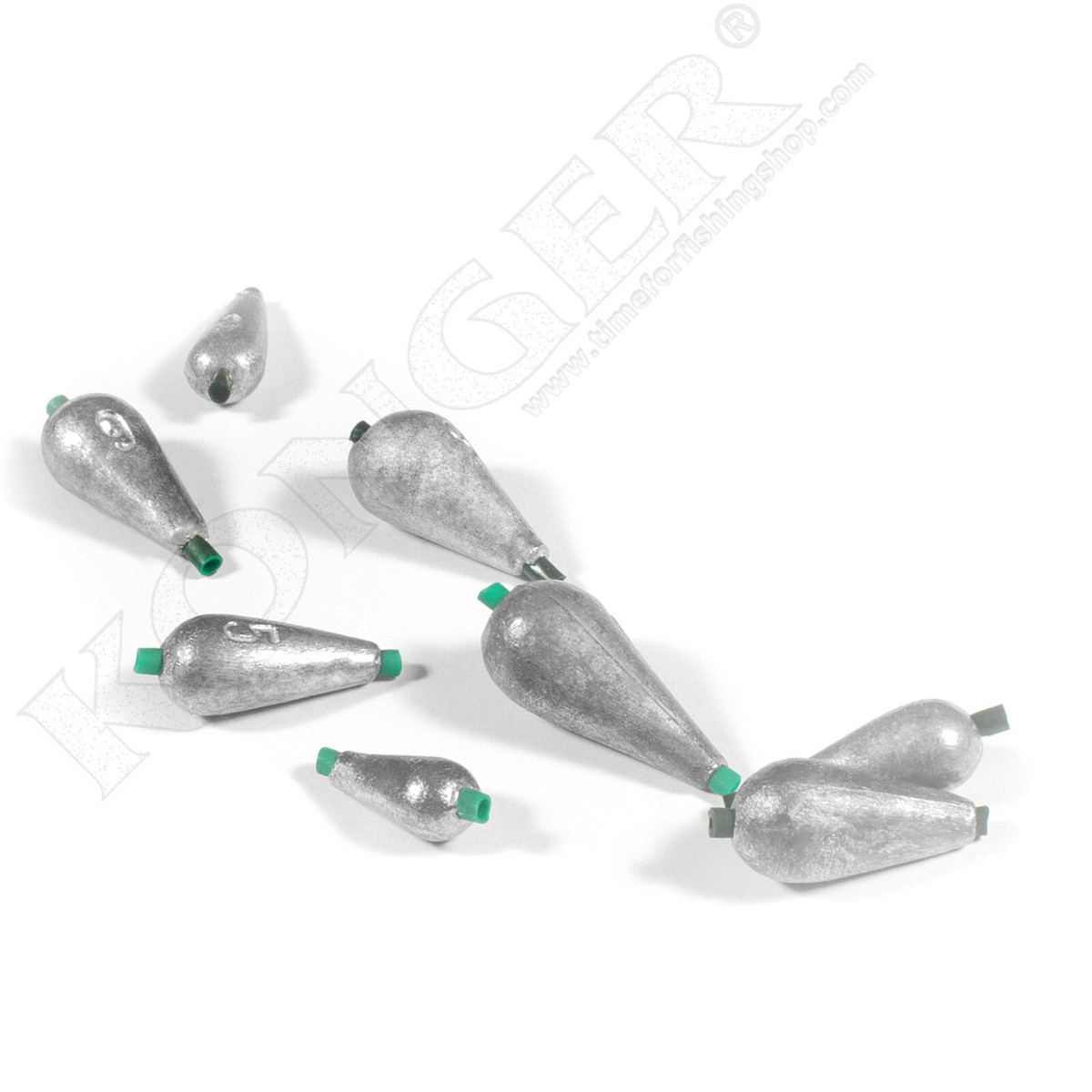 Inline Olivettes Float Weights 2g-12g Fishing Sinkers Coarse Pole Match