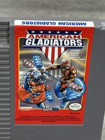 American Gladiators Game NES Nintendo Entertainment System 1993 Tested Works