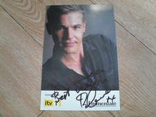 RICHARD GRIEVE - autographed cast card photo signed by Richard Grieve EMMERDALE