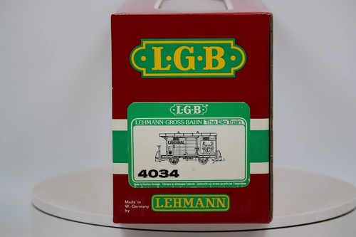 LGB 4034 :: Cardinal Beer Car G Gauge 1:22.5 Box Car Freight Model Train W/ Box - Picture 3 of 6
