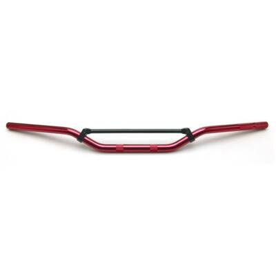 Manubrio Accossato Rosso Per Ducati 797 – Piega Bassa In Alluminio Diametro 22 Mm, Prodotto In Italia