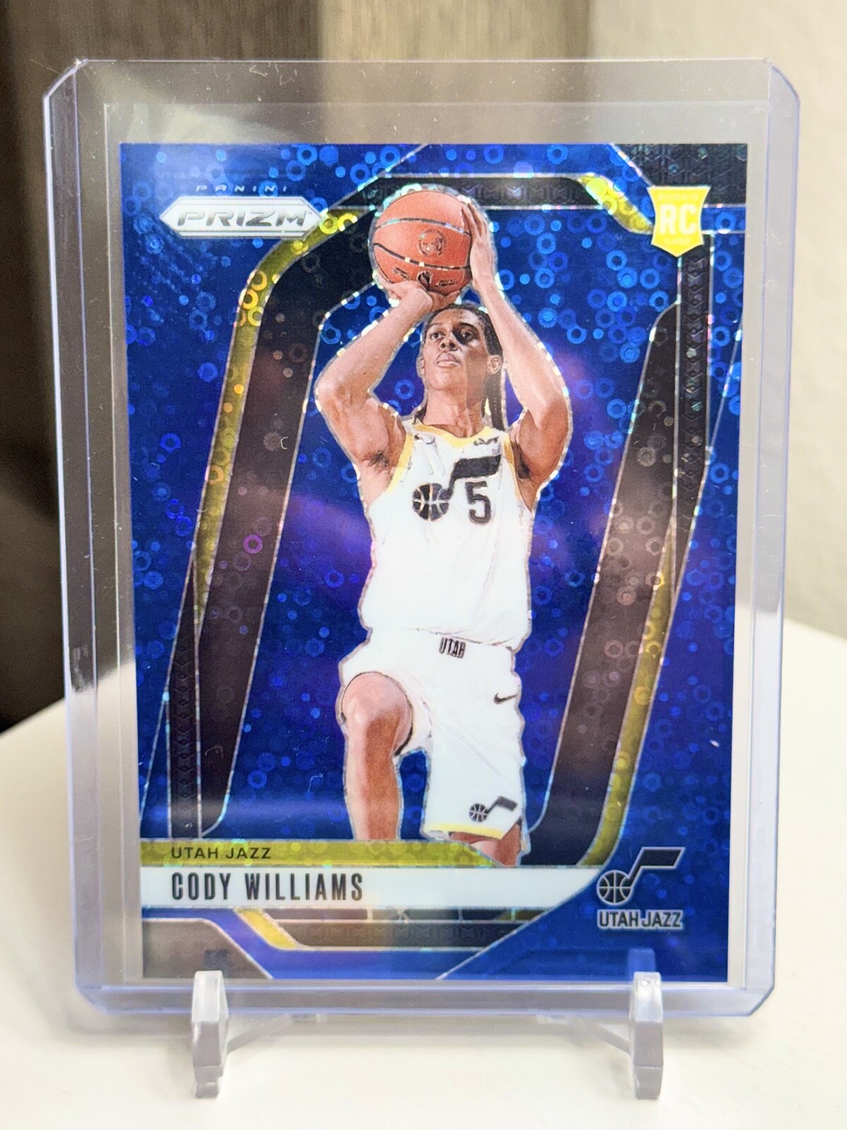 2024-25 Panini Prizm #232 CODY WILLIAMS eBay 1/1 Blue Disco Prizm RC #'d 150/150