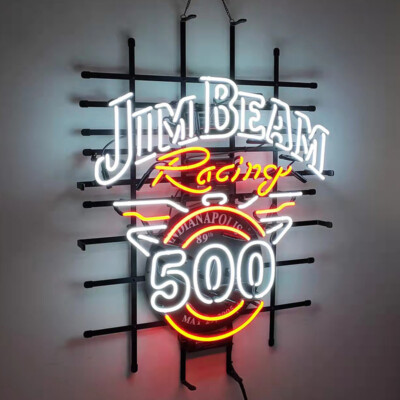 Jim Beam Racing Neon Sign 24