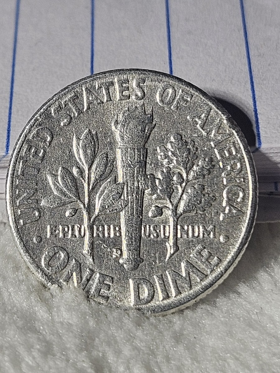 1961 Dime D Mint Mark The 1 In The Date And The D Mint Mark Has