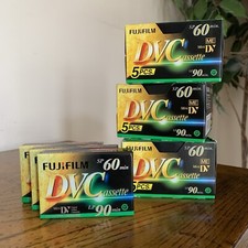 18 - Fujifilm DVC Cassette Mini DV SP 60 min LP 90 min DVM60AME New Sealed